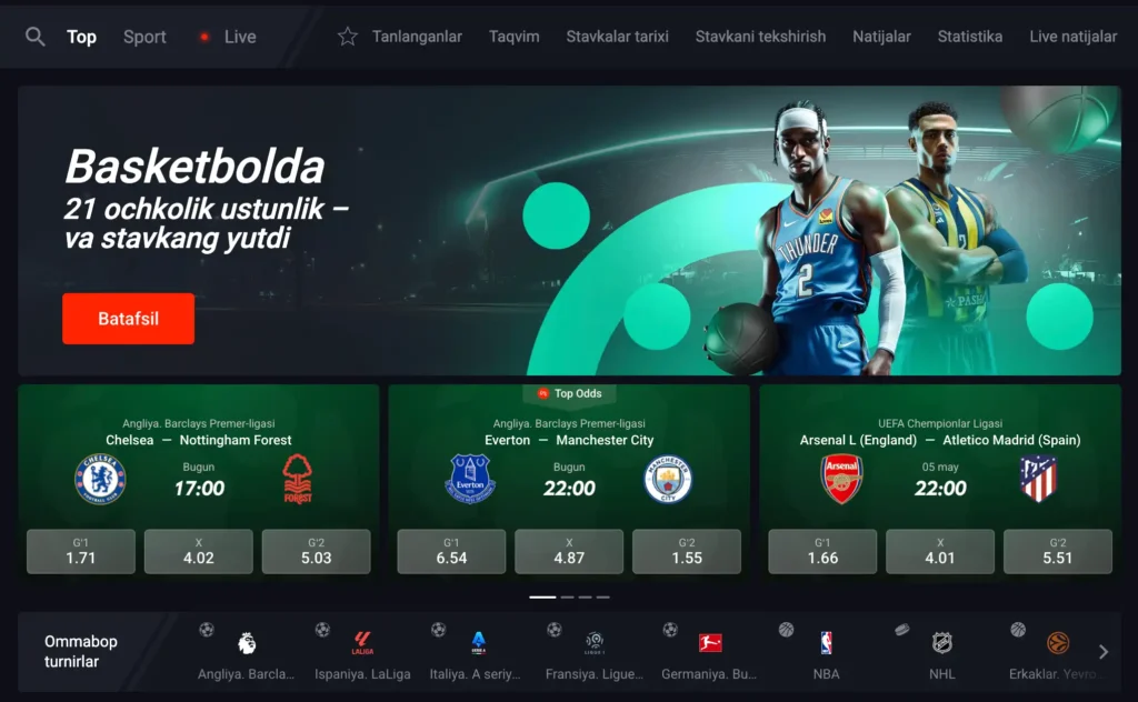 betting in Uzbekistan
